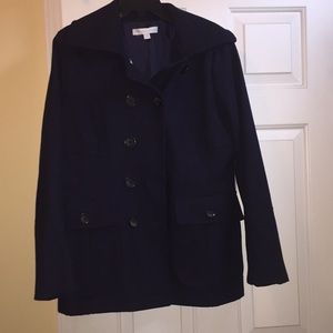 Blue wool jacket